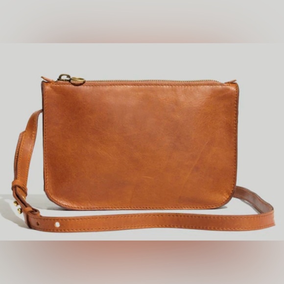 Madewell Handbags - MADEWELL THE SIMPLE CROSSBODY BAG, ENGLISH SADDLE.